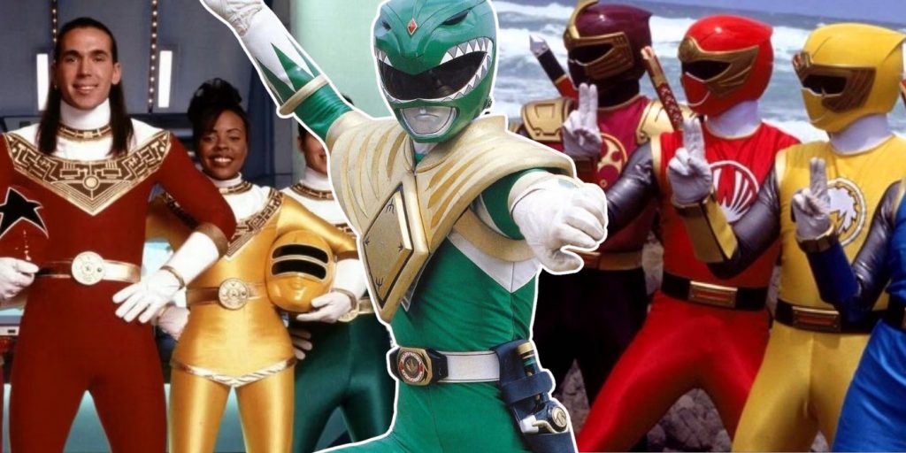 10 Best Power Rangers Series, Ranked By Ranger Team Designs